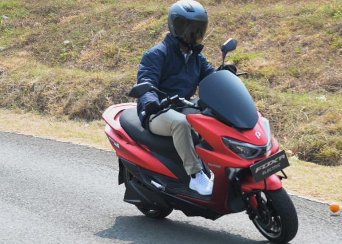 Polytron Fox-R Mirip NMAX Cicilan Ringan, Jarak Tempuh 130 Km dan Kecepatan 95 Km per Jam, Harga Berapa?