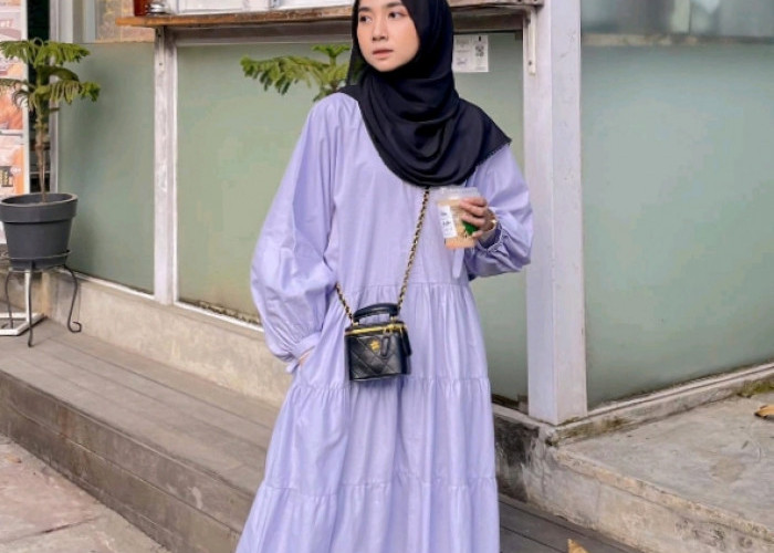 Ibu-ibu Arisan Jangan Mau Ketinggalan, Inilah 3 Warna Hijab yang Cocok dengan Baju Warna Ungu, Kece Abis!