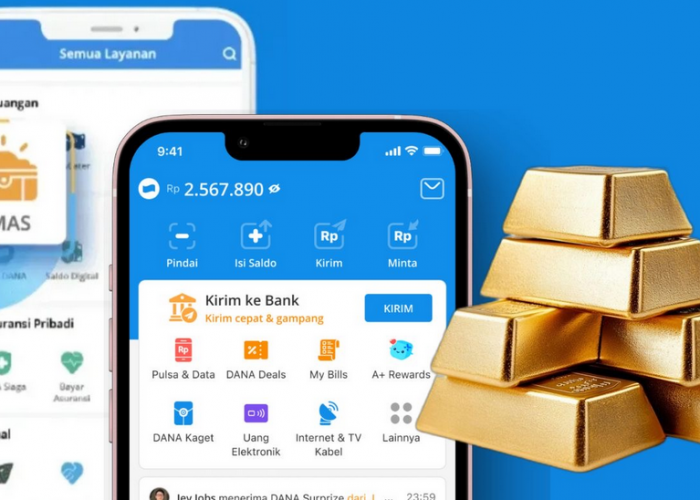 Cara Investasi Emas di DANA Mulai dari Rp10 Ribu, Apakah Mulai Nabung Emas di DANA 2026 Menguntungkan?