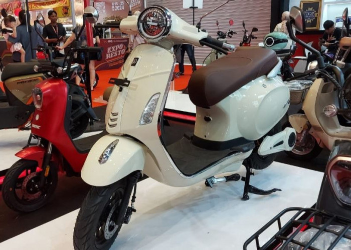 10 Juta Masih Dapat Kembalian, Ini 5 Motor Listrik Mirip Vespa Kekinian yang Punya Desain Retro dan Terjangkau
