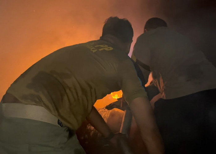 Sehari, Dua Kebakaran Lahan Terjadi di Leuwimunding