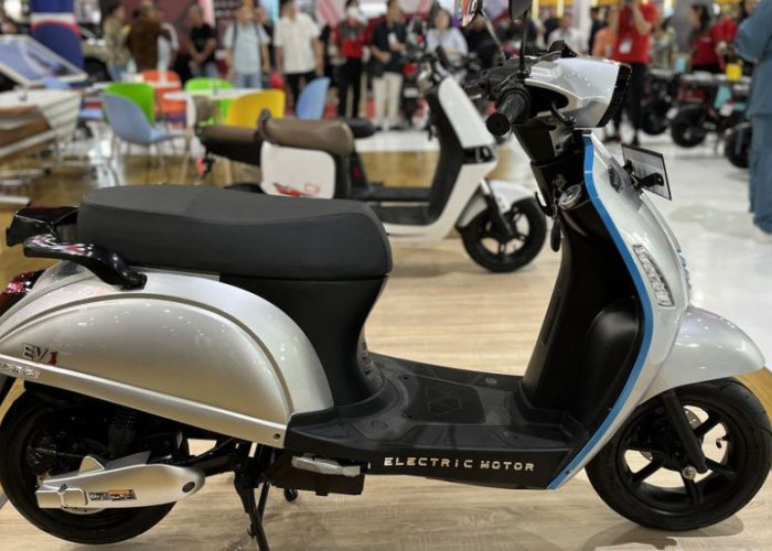 Motor Listrik Viar EV1 Mirip Vespa, Harga Rp16 Jutaan, Jarak 70 Km, Performa Harian Optimal, Fitur Modern