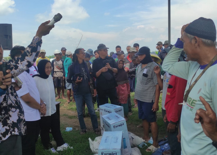 Petani di Kabupaten Majalengka Terima Bantuan 10 Tom Pupuk Non Subsidi Gratis