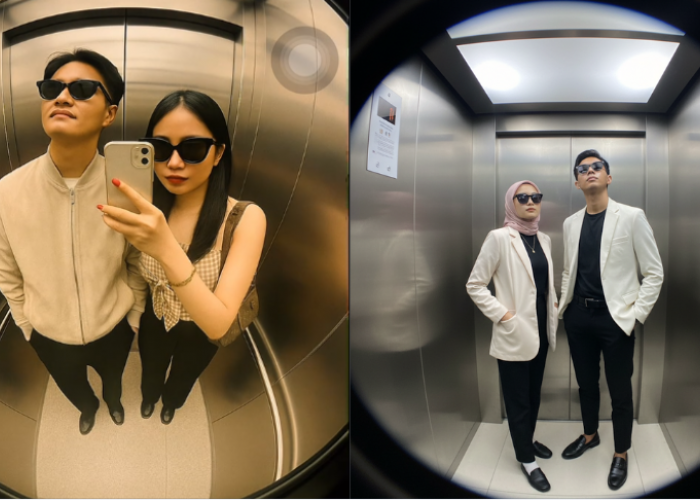Hasil Keren Tanpa Foto Studio, Prompt Gemini AI Foto Pasangan di Lift Realistis, 4 Tips Wajahnya Tidak Berubah
