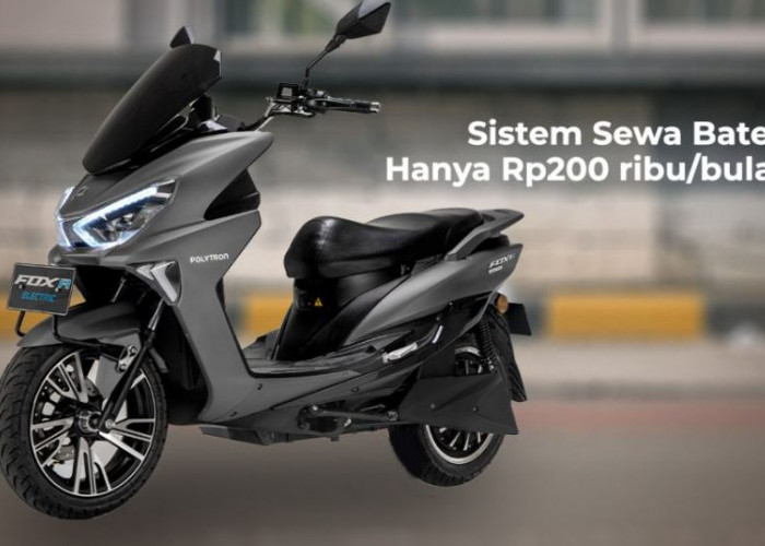 Pilihan DP Ringan Mulai 2 Juta, Ini Skema Kredit Motor Listrik Polytron Fox R 2026, Cicilan Mulai 500 Ribuan