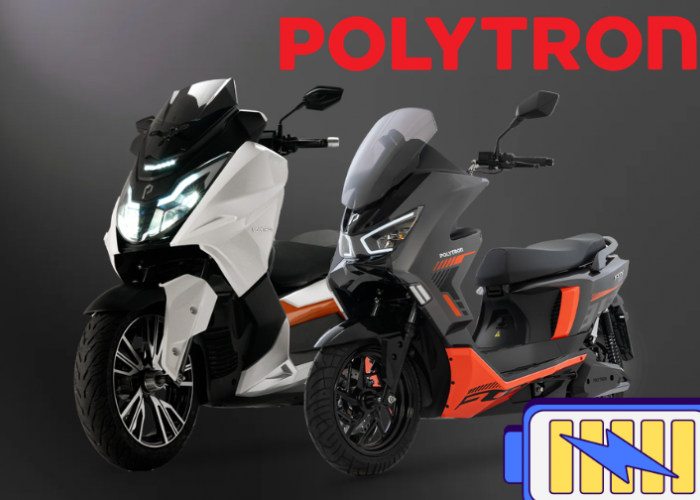 Motor Listrik Polytron Mirip Yamaha NMAX 250, Body Besar Premium Cocok untuk Orang Kantoran Mulai dari 15 Juta