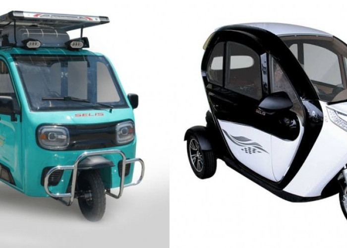 Harga Motor Listrik Roda 3 Tertutup Model Selis New Balis dan Selis Bromo, Tawarkan Spek Mantul Anti Kehujanan