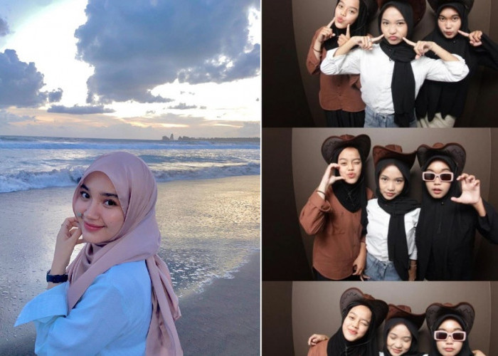 Yuk, Cobain Konsep Foto Gemini AI Wanita Hijab dengan Konsep Foto Studio Hingga Sunset di Pantai yang Viral 