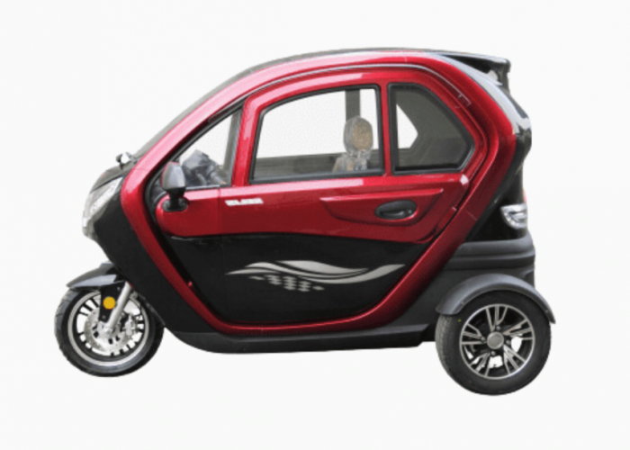 Bikin Lupa Sama Mobil! 6 Sepeda Motor Listrik Roda Tiga Tertutup Harga Start Rp14 Jutaan