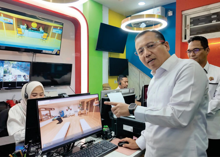 Staf Ahli ATR/BPN Tinjau Kantor Pertanahan Virtual Tangerang: Digital Twin Layanan Pertanahan