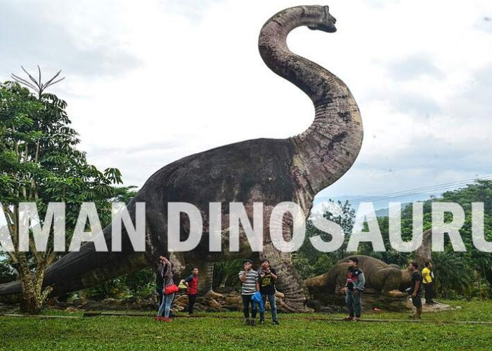 Wisata Murah Meriah Plus Bonus Edukasi, Dinosaurus Park Majalengka
