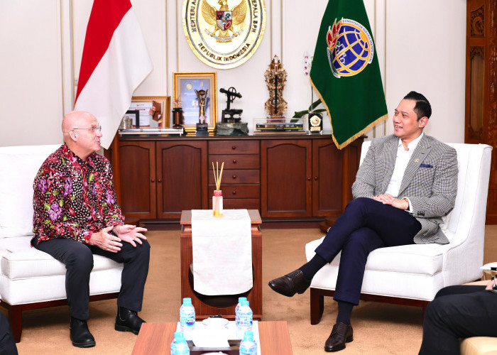 Bertemu USAID, Menteri AHY Bicara Target Pendaftaran Tanah dan Keberlanjutan Pembangunan Indonesia