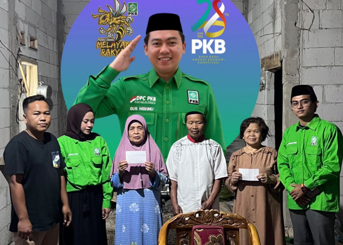 PKB Peduli Umat, Melayani Rakyat: Gus Hishnu Basyaiban Bantu Korban Kebakaran di Sindang