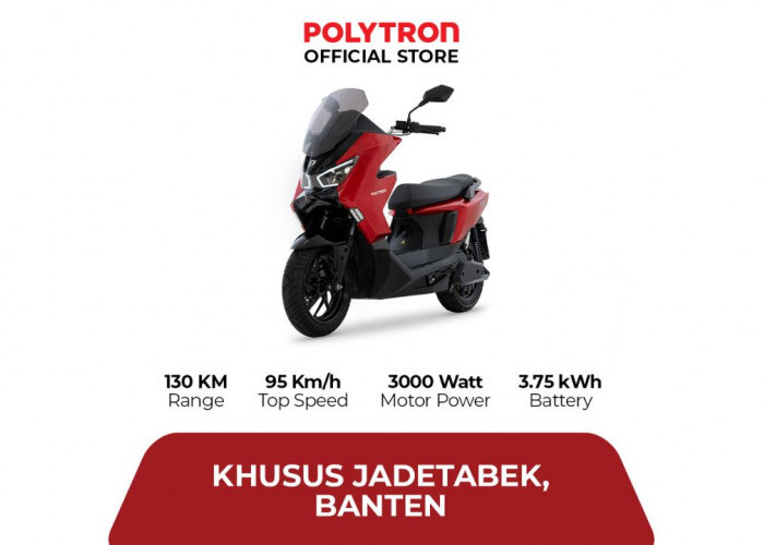 Motor Listrik Polytron Fox 350 Diskon Hingga Rp7.000.000! Simak Spesifikasi Motor Listrik Keren Hanya Disini