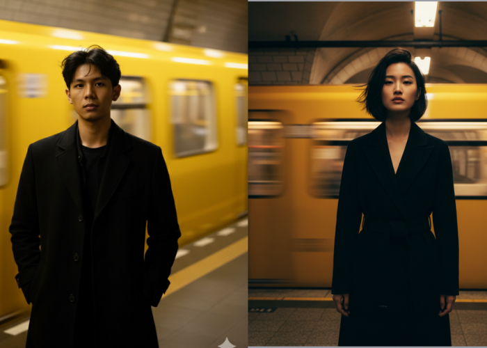 Super Estetik! Cara Bikin Foto yang Lagi Viral Pakai Gemini AI, Ini Prompt Foto Sinematik Kereta Bawah Tanah