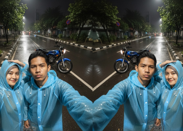Prompt Gemini Ai Terbaru, Edit Foto Selfie Berdua Bareng Pasangan di Jalan, Hasilnya Gak Kelihatan Editan AI