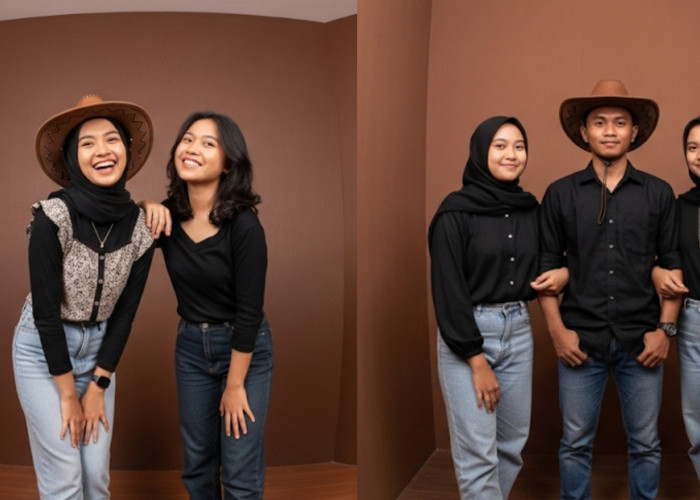 Kumpulan Prompt Gemini AI Photobox Bareng Sahabat ataupun Keluarga, Layaknya di Studio Foto Profesional