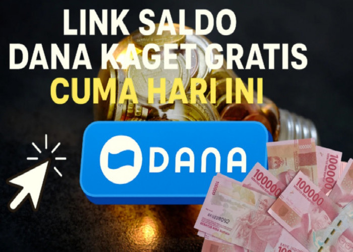 Siang Ini, Nomor Handphone Kamu Berkesempatan Mendapatkan Saldo DANA Gratis Tanpa Diundi! Klaim Disini