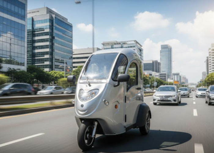 Angsuran Kredit Solaris R3 Balis Cuma Rp850 Ribu untuk Tenor 3 Tahun, Cek Berapa DP Motor Listrik Roda 3 Ini