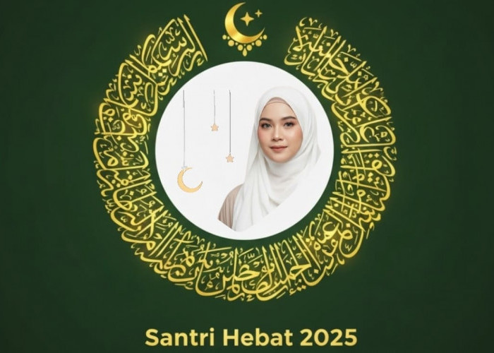Kumpulan 10 Prompt Gemini AI Template Foto Twibbon Peringatan Hari Santri 2025, Hasil Modern dan Formal