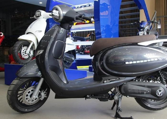 Mirip Vespa dengan Jarak Tempuh 110 Km, Spesifikasi Motor Listrik Korea Ini Cocok Buat Orang Indonesia