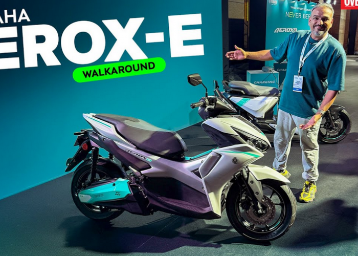 Yamaha Produksi Aerox Versi Motor Listrik, Segini Harga Aerox-E 2026, Cicilan Kredit Ringan dan Fast Charging