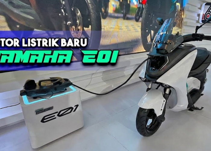 Cek Harga dan Kredit Motor Listrik Yamaha E01 Terbaru 2026, Skutik Fast Charging yang Sudah Jadi Barang Langka
