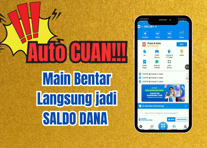 Cara Dapat Saldo Dana Gratis Rp345.000 Terbaru, Cuma Modal HP & Selesaikan Misi Gampang!