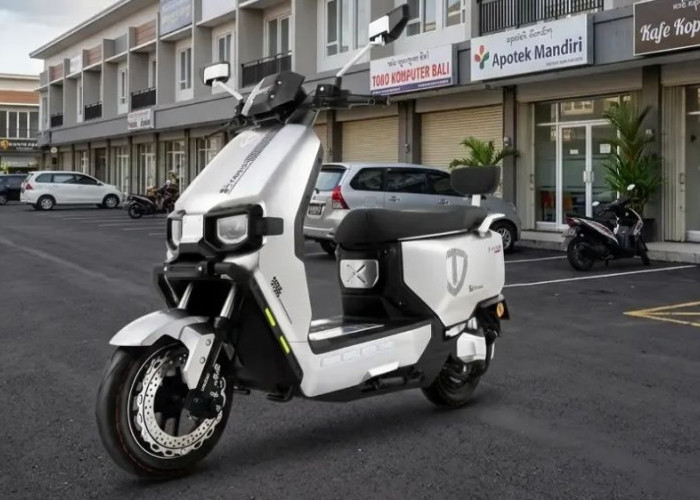 Motor Listrik TAILG F55 Desain Sporty Modern, Kecepatan 70 Km/Jam dan Jarak Tempuh Hingga 100 Km Sekali Isi