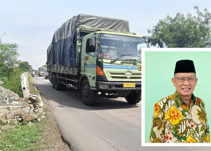 Jembatan Sungai Cimanuk Jatitujuh Menghawatirkan, Wakil Ketua DPRD Minta PUTR Segera Lakukan Analisa Teknis