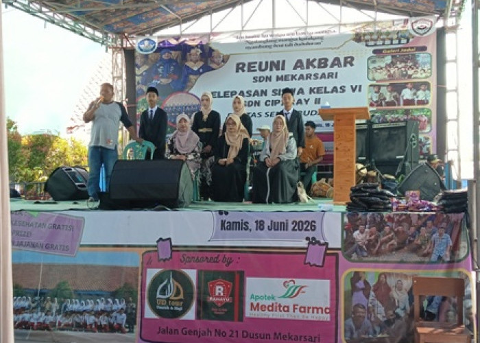 SD Negeri 2 Ciparay Lepas Siswa Kelas VI dengan Suasana Haru, 100 Persen Lulus