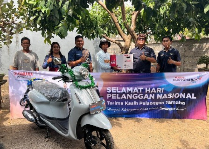 Rayakan Hari Pelanggan Nasional Bersama Yamaha, Hadirkan Kejutan Bentuk Apresiasi