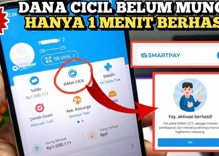 Menu DANA Cicil atau DANA Paylater Tidak Muncul? Ini Cara Mengaktifkannya dan Bisa Langsung Pinjam DANA 2 Juta