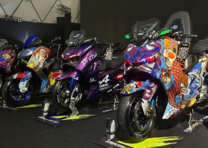 Dari Motorized sampai Emblem Emas, Puluhan Modifikasi Sukses Curi Perhatian Pengunjung Grand Final CustoMAXi