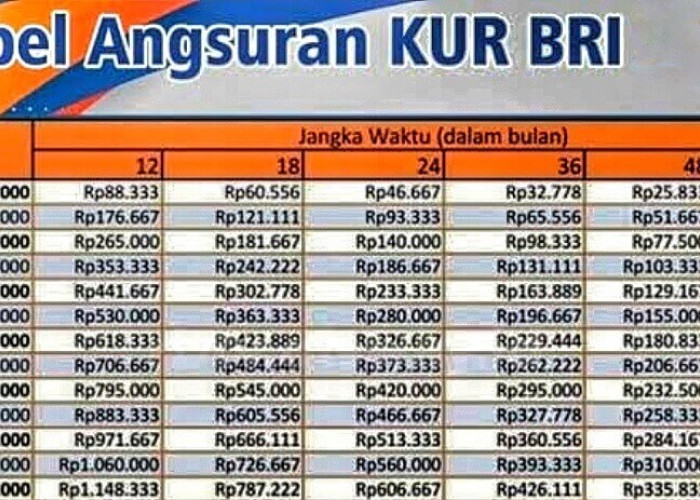 Bunga KUR BRI 2025 Terjangkau di Angka Segini, Berlaku Buat Semua Angsuran Sampai Plafon 500 Juta