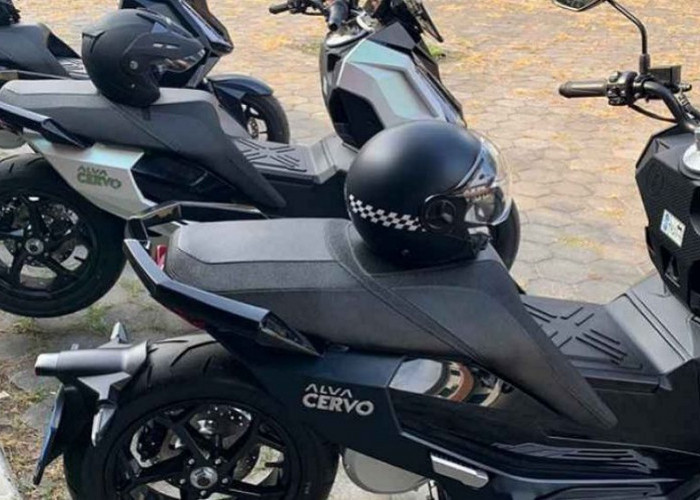 Kredit Alva Cervo Motor Listrik Maxi Tanpa DP, Cicilan 1 Jutaan, Gagah, Akselerasi Responsif, Jarak 125 KM
