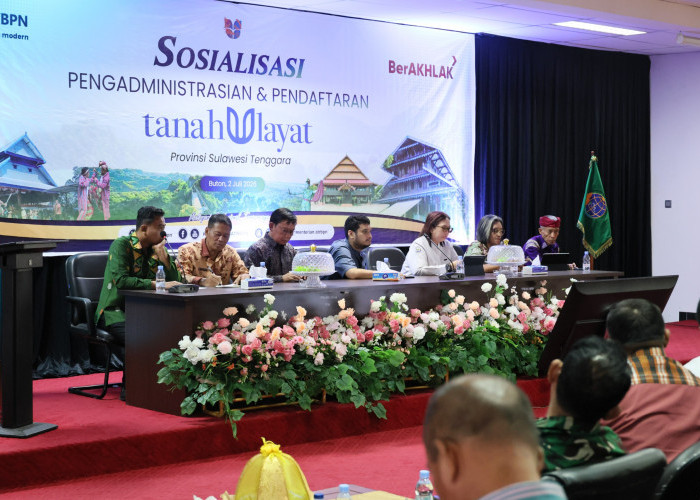 ATR/BPN Perkuat Perlindungan Tanah Ulayat Masyarakat Adat Buton melalui Pengadministrasian dan Pendaftaran