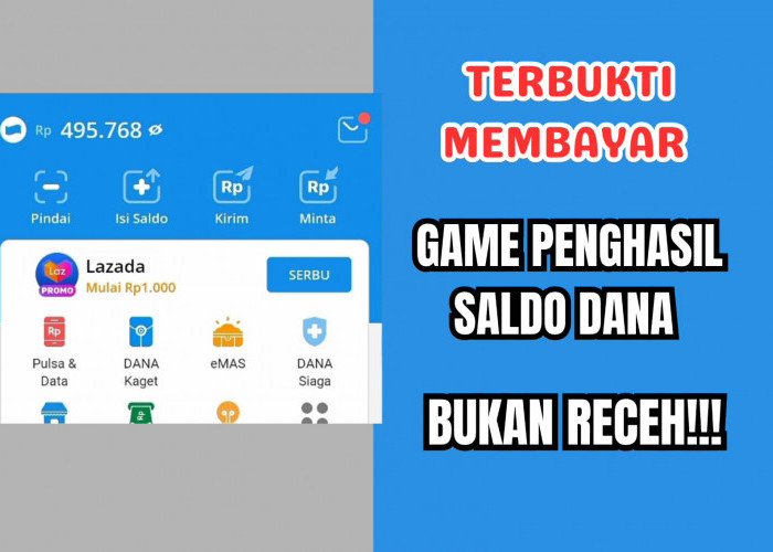 Main Game Santai Bisa Dapat Saldo DANA Gratis Rp241 Ribu, Hanya HP & Rebahan!