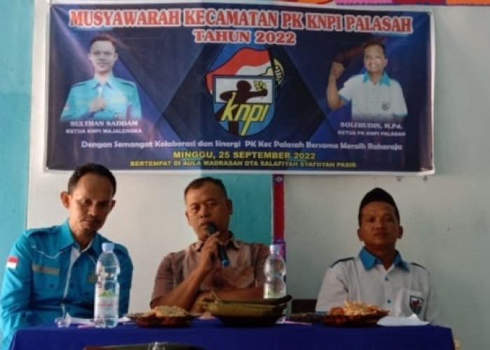 Solehudin Terpilih Kembali Menjadi Ketua PK KNPI Palasah