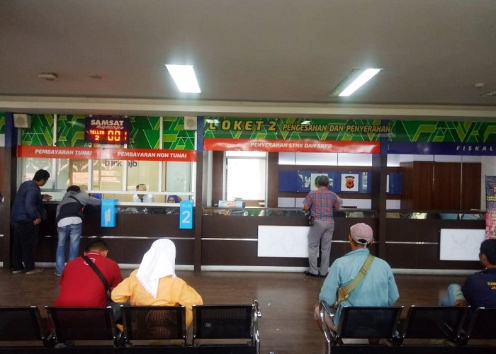 Program Pemutihan Pajak Kendaraan Bermotor, Samsat Majalengka Raup Rp1,3 M