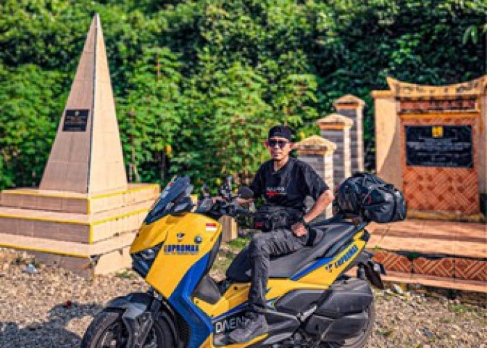 Baru Usai Touring Indonesia-Mekkah, Om Daeng Kembali Touring Ribuan Kilometer Jelajah Sulawesi 