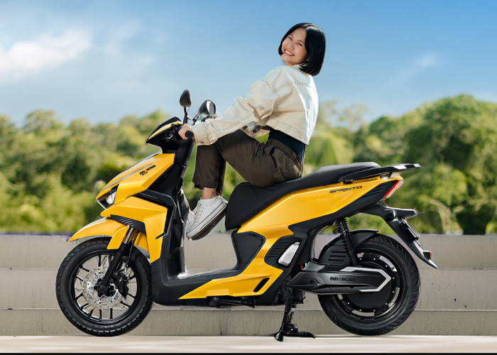 Motor Listrik Lokal yang Mirip Honda Vario 125, Indomobil e-Motor Sprinto Dibanderol Rp25 Jutaan untuk Harian