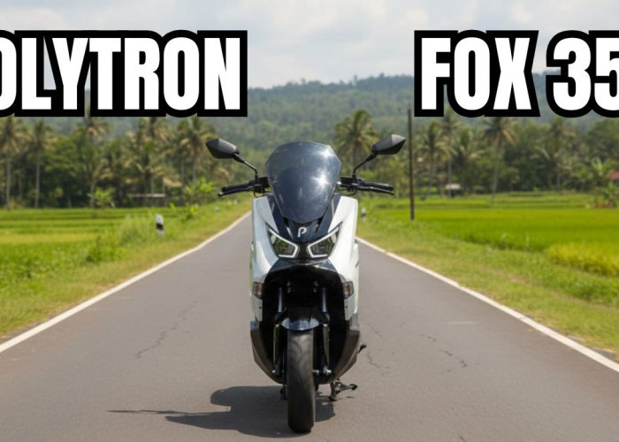 Spesifikasi Motor Listrik Polytron Fox 350: Kuat Dibawa Mudik Lebaran! 