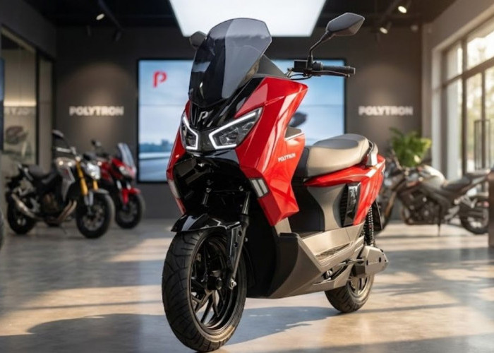 Cari Motor Listrik Mirip Nmax? Berikut Spesifikasi Motor Listrik Polytron Fox 350 dan Dapatkan Subsidi Khusus!