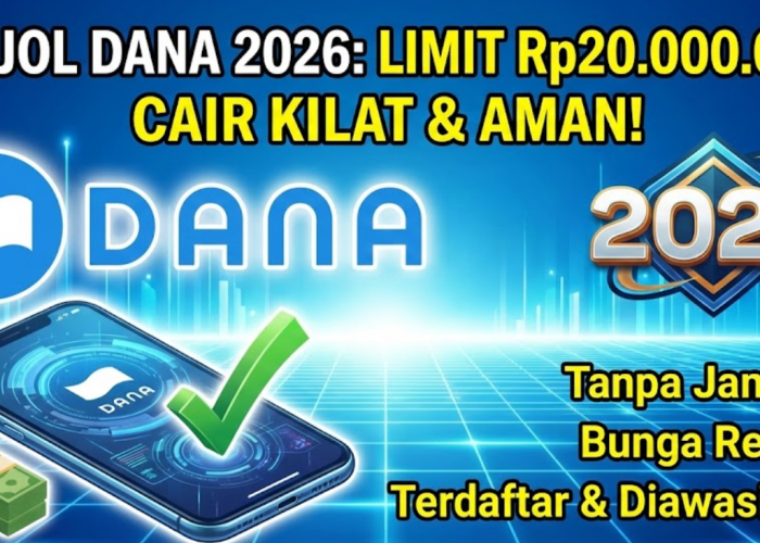 Syarat Mudah Modal Nomor Hp dan KTP Bisa Cair Hingga Rp20.000.000, Begini Cara Pinjam di DANA 2026