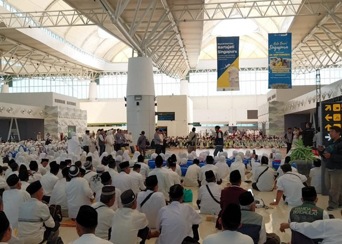 3.000 Calhaj Manasik Haji Akbar di BIJB Kertajati