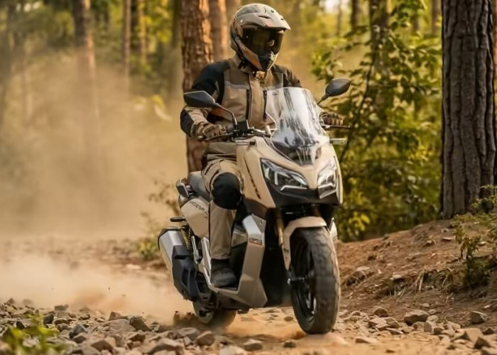 Rilis dengan Nama QJMotor Fort 180, Punya Desain Maxi Versi Skuter Adventure, Tenaga Gede 175cc