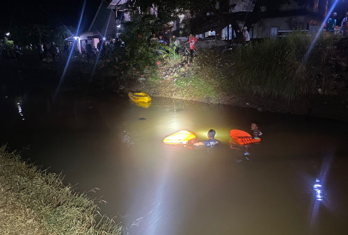 Korban tenggelam di Sungai Cihaliwung Majalengka, Berhasil Dievakuasi Dalam Kondisi Meninggal Dunia