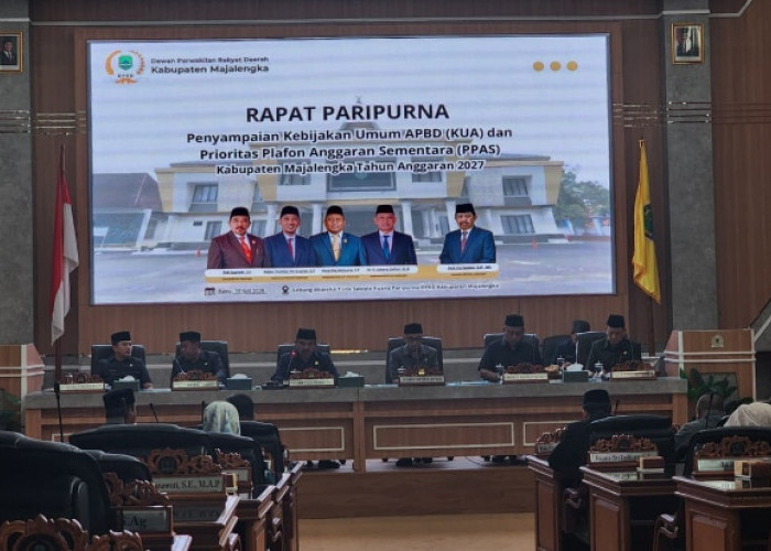 Bupati Majalengka Ajukan KUA-PPAS 2027, DPRD Didorong Perkuat Sinergi Wujudkan APBD Pro Rakyat