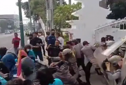Demo Mahasiswa BEM FH UGJ Ricuh, Orang Tua Lapor ke Propam Polres Cirebon Kota